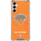 NBA New York Knicks Orange Primary Logo Galaxy A15 5G Clear Case