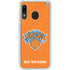 NBA New York Knicks Orange Primary Logo Galaxy A20 Clear Case