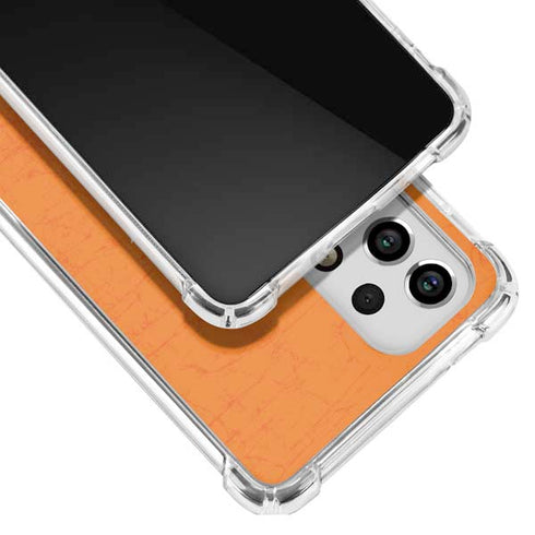 NBA New York Knicks Orange Primary Logo Galaxy A53 5G Clear Case