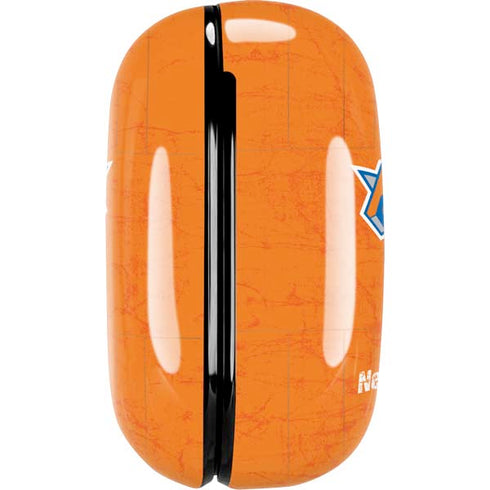 NBA New York Knicks Orange Primary Logo Galaxy Buds Pro Skin