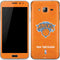 NBA New York Knicks Orange Primary Logo Galaxy J3 Skin