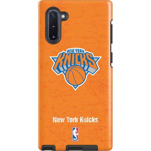NBA New York Knicks Orange Primary Logo Galaxy Note 10 Pro Case