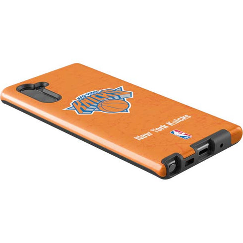 NBA New York Knicks Orange Primary Logo Galaxy Note 10 Pro Case