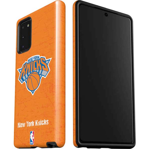 NBA New York Knicks Orange Primary Logo Galaxy Note20 5G Pro Case
