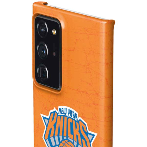 NBA New York Knicks Orange Primary Logo Galaxy Note20 Ultra 5G Lite Case