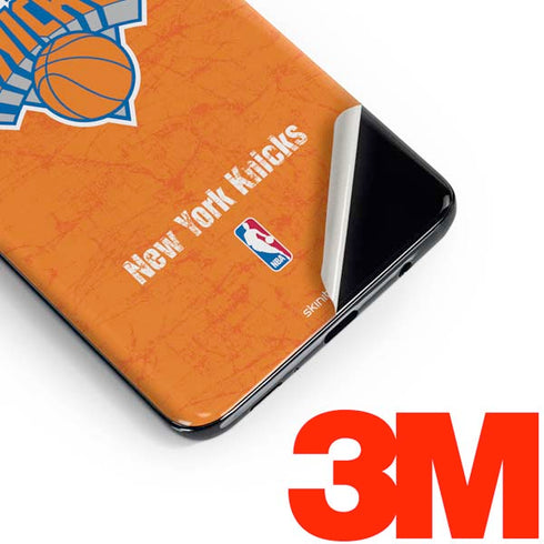 NBA New York Knicks Orange Primary Logo Galaxy S10e Skin