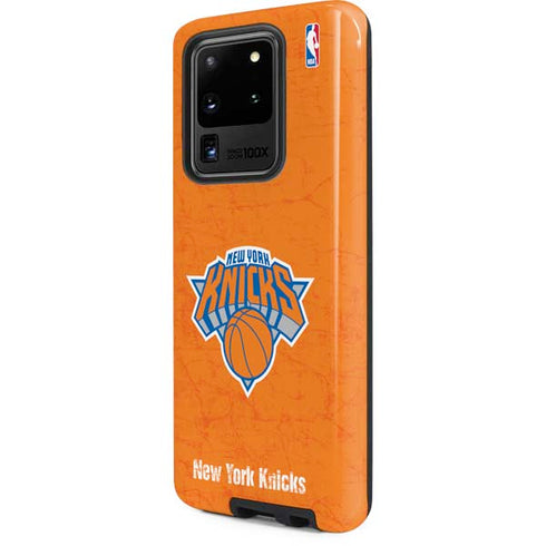 NBA New York Knicks Orange Primary Logo Galaxy S20 Ultra 5G Pro Case