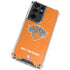 NBA New York Knicks Orange Primary Logo Galaxy S21 Ultra 5G Clear Case