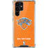NBA New York Knicks Orange Primary Logo Galaxy S22 Ultra Clear Case