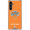 NBA New York Knicks Orange Primary Logo Galaxy S23 FE Clear Case