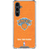 NBA New York Knicks Orange Primary Logo Galaxy S23 FE Clear Case