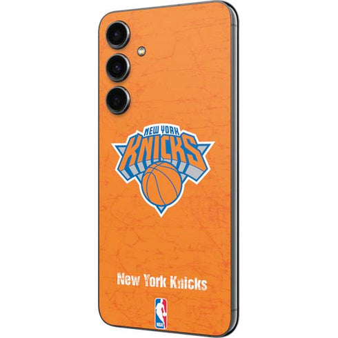 NBA New York Knicks Orange Primary Logo Galaxy S23 FE Skin