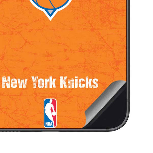 NBA New York Knicks Orange Primary Logo Galaxy S23 FE Skin