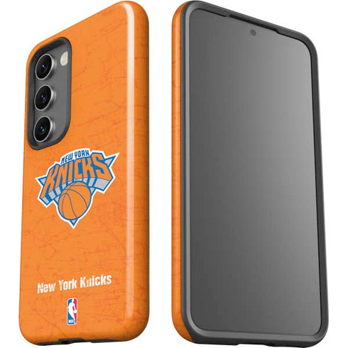 NBA New York Knicks Orange Primary Logo Galaxy S23 Pro Case