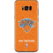 NBA New York Knicks Orange Primary Logo Galaxy S8 Skin