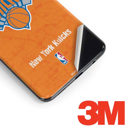 NBA New York Knicks Orange Primary Logo Galaxy S9 Plus Skin