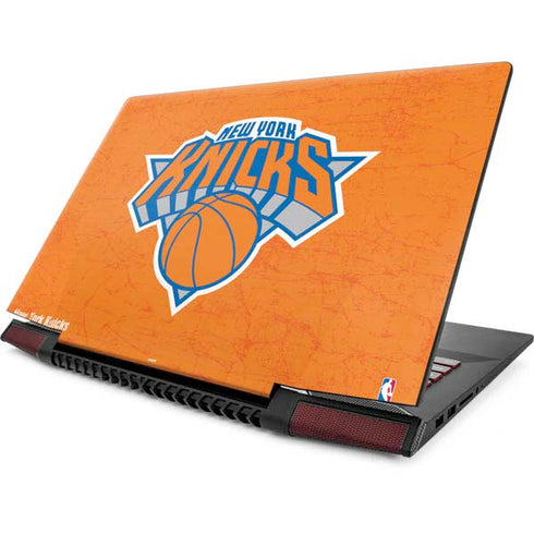 NBA New York Knicks Orange Primary Logo Lenovo IdeaPad Skin