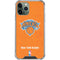 NBA New York Knicks Orange Primary Logo iPhone 11 Pro Max Clear Case