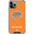 NBA New York Knicks Orange Primary Logo iPhone 11 Pro Max Clear Case