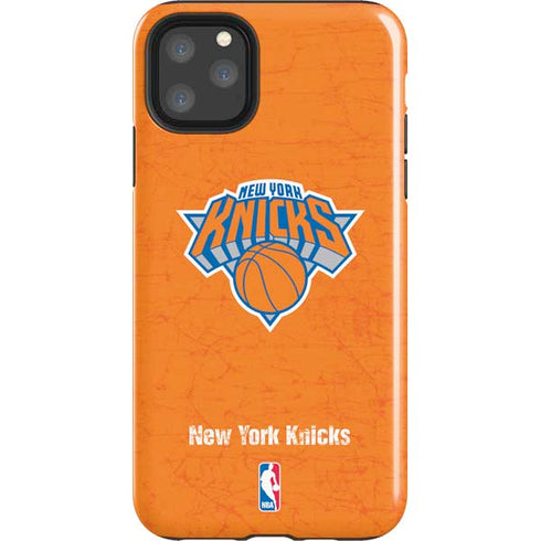 NBA New York Knicks Orange Primary Logo iPhone 11 Pro Max Impact Case