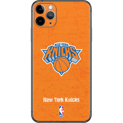 NBA New York Knicks Orange Primary Logo iPhone 11 Pro Max Skin
