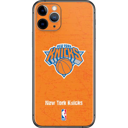NBA New York Knicks Orange Primary Logo iPhone 11 Pro Skin