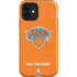 NBA New York Knicks Orange Primary Logo iPhone 12 Impact Case