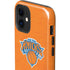NBA New York Knicks Orange Primary Logo iPhone 12 Impact Case