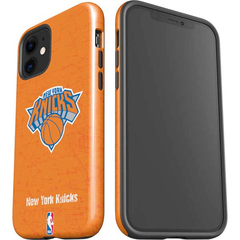 NBA New York Knicks Orange Primary Logo iPhone 12 Impact Case