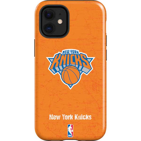 NBA New York Knicks Orange Primary Logo iPhone 12 Mini Impact Case