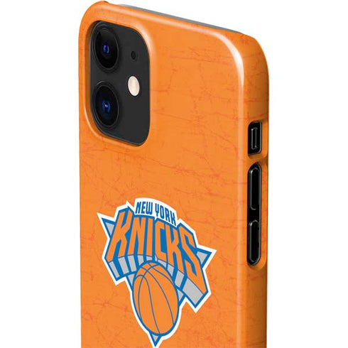 NBA New York Knicks Orange Primary Logo iPhone 12 Mini Lite Case