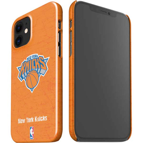 NBA New York Knicks Orange Primary Logo iPhone 12 Mini Lite Case