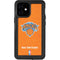NBA New York Knicks Orange Primary Logo iPhone 12 Mini Waterproof Case