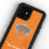 NBA New York Knicks Orange Primary Logo iPhone 12 Mini Waterproof Case