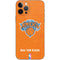 NBA New York Knicks Orange Primary Logo iPhone 12 Pro Skin