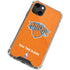 NBA New York Knicks Orange Primary Logo iPhone 13 Mini Clear Case