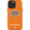 NBA New York Knicks Orange Primary Logo iPhone 13 Pro Max Impact Case