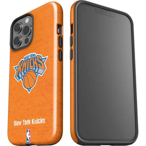 NBA New York Knicks Orange Primary Logo iPhone 13 Pro Max Impact Case