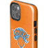 NBA New York Knicks Orange Primary Logo iPhone 15 Plus Impact Case