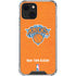 NBA New York Knicks Orange Primary Logo iPhone 15 Plus Clear Case