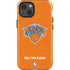 NBA New York Knicks Orange Primary Logo iPhone 15 Impact Case