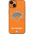 NBA New York Knicks Orange Primary Logo iPhone 15 Plus Skin