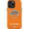 NBA New York Knicks Orange Primary Logo iPhone 15 Pro Max Impact Case