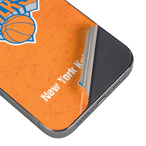 NBA New York Knicks Orange Primary Logo iPhone 14 Pro Max Skin