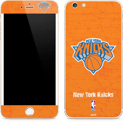 NBA New York Knicks Orange Primary Logo iPhone 6/6s Plus Skin
