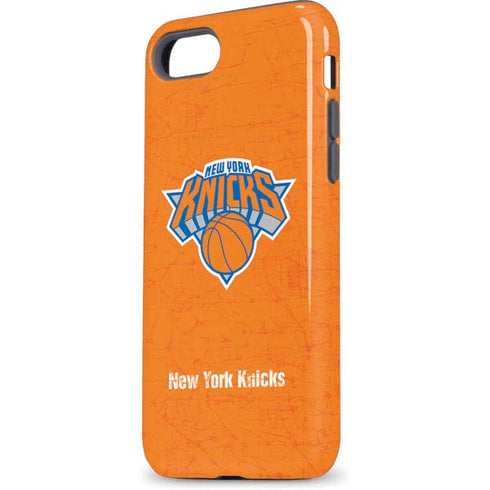 NBA New York Knicks Orange Primary Logo iPhone 8 Pro Case