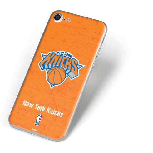 NBA New York Knicks Orange Primary Logo iPhone 8 Skin