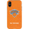 NBA New York Knicks Orange Primary Logo iPhone X Pro Case