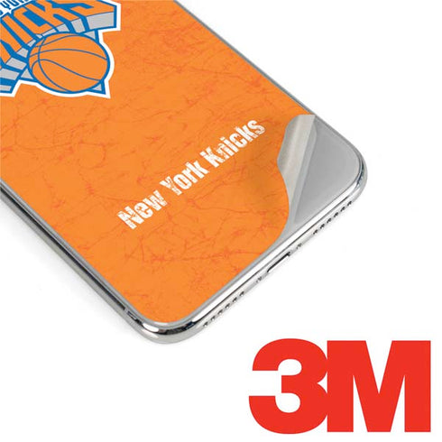 NBA New York Knicks Orange Primary Logo iPhone X Skin