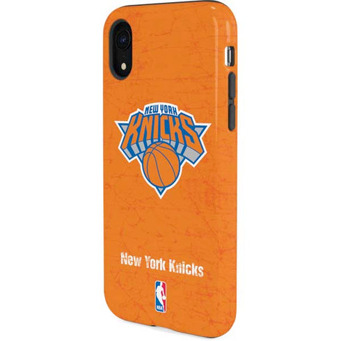 NBA New York Knicks Orange Primary Logo iPhone XR Pro Case